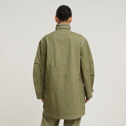 Overdyed Parka - Groen - Dames
