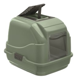 IMAC KATTENBAK EASY CAT 2ND LIFE GROEN 50X40X40 CM