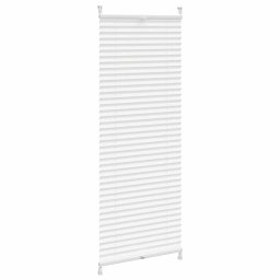 vidaXL Plisséjaloezie 40x150 cm wit