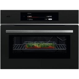 AEG TKK8N821T Inbouw oven met magnetron Zwart