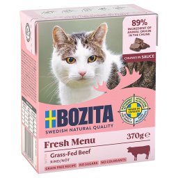 Bozita Grainfree Active & Sterilised Lam Kattenvoer Bestel ook natvoer: 6 x 370 g Bozita Bozita stukjes in Saus - Rund