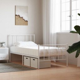 vidaXL Schuimmatras voor kinderen hardheid H2 H3 80x160 cm wit