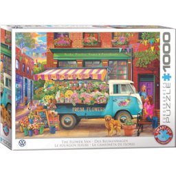 De Bloemenkar Puzzel (1000 stukjes)