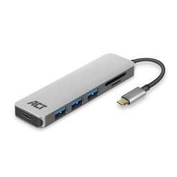 ACT AC7050 USB-C hub en power delivery