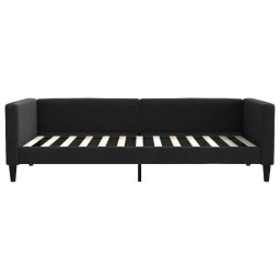vidaXL Slaapbank 100x200 cm stof zwart