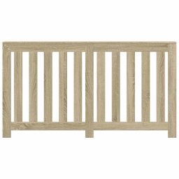 vidaXL Radiatorombouw 149x20x82 cm bewerkt hout sonoma eikenkleurig