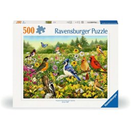Vogels In De Wei Puzzel (500 stukjes)