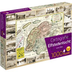Cartografie Elfstedentocht Puzzel (1000 stukjes)