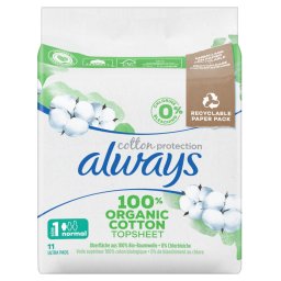 Always Cotton Protection Ultra Maandverband Size 1
