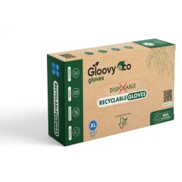 Gloovy Eco Recyclebare Handschoenen Blauw XL