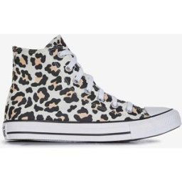 Schoenen Converse Chuck Taylor All Star Hi Cheetah Wit/bruin Dames 39