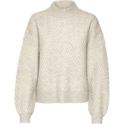 VERO MODA - Maat L - VMELLANEW LS HIGHNECK BLOUSE GA BOO Dames Trui