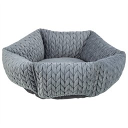 TRIXIE HONDENMAND LIVIA ROND GRIJS 50X50 CM