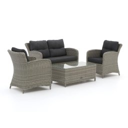+ 15% kassakorting | Intenso Leone/Milano stoel-bank loungeset 4-delig - Laagste prijsgarantie!