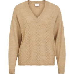 VILA Maat L VIMEMI L/S KNIT TOP Dames Trui