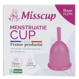 Misscup Menstruatie Cup Klein Roze