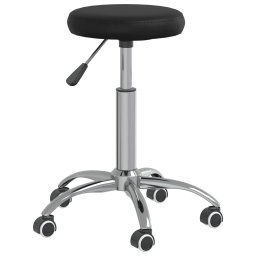 vidaXL Massagekruk kunstleer zwart
