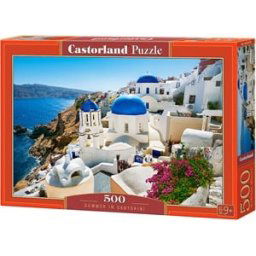 Summer in Santorini Puzzel (500 stukjes)