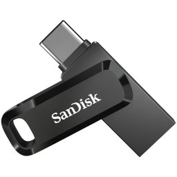 SanDisk Dual Drive Ultra 3.1 Go 64GB USB - USB C 150MB/s USB-sticks Zwart