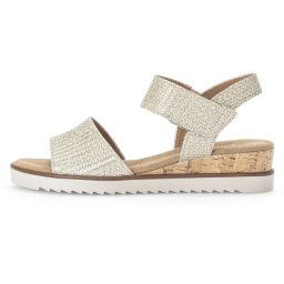 Gabor 42.750.63 - maat 40 - Sandalen - beige