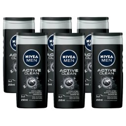 Nivea Men Active Clean Shower Gel Voordeelverpakking