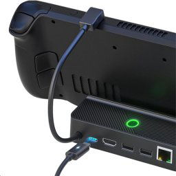 Steam Deck Dock | Docking station 5 in 1 | Geschikt voor mobiel, iPad, tablet en Asus Rog Ally | 4k