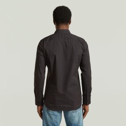 Uniform Slim Shirt - Zwart - Heren