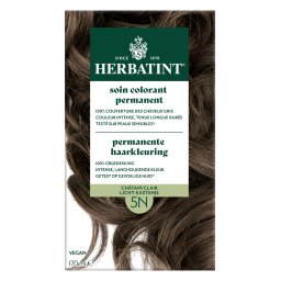 Herbatint Permanente Haarkleuring 5N Licht Kastanje