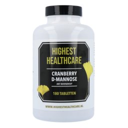 Highest Healthcare Cranberry D-Mannose Tabletten