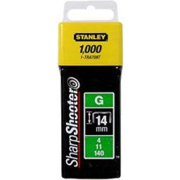 Stanley nieten Type G 14mm (1000 Stuks)