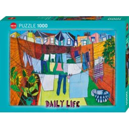 Daily Life - In the Courtyard Puzzel (1000 stukjes)