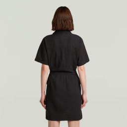 Soft Utility Jurk - Zwart - Dames