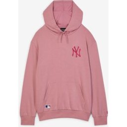 New Era Hoodie New York Yankees Roze Heren m