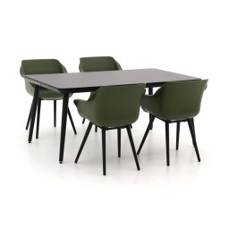 + 15% kassakorting | Hartman Sophie Studio 170cm dining tuinset 5-delig - Laagste prijsgarantie!
