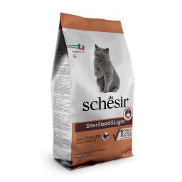 2 x 10kg Sterilized & Light met Kip Schesir droog kattenvoer