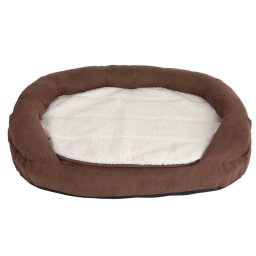 - L: L 117 x B 72 x H 24 cm - Hondenbank Memory Ovaal Bruin