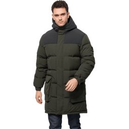 Jack Wolfskin - Maat S - Alex Long Down Outdoorjas voor Heren