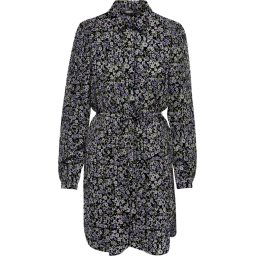ONLY Maat XL ONLNOVA LUX L/S SHIRT DRESS AOP PTM Dames Jurk