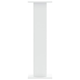 vidaXL Speakerstandaards 2 st 30x30x95 cm bewerkt hout wit