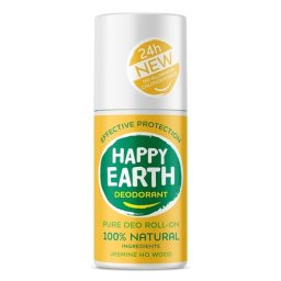 Happy Earth 100% Natural Deo Roll-On Jasmine Ho Wood
