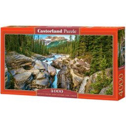 Mistaya Canyon, Banff National Park, Canada Puzzel (4000 stukjes)