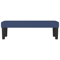 vidaXL Bankje 100x30x30 cm stof blauw