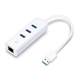 TP-Link UE330 3-poorts USB en ethernet