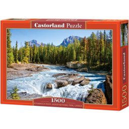 Athabasca River, Jasper National Park Puzzel (1500 stukjes)