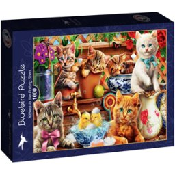 Kittens in the Potting Shed Puzzel (1000 stukjes)