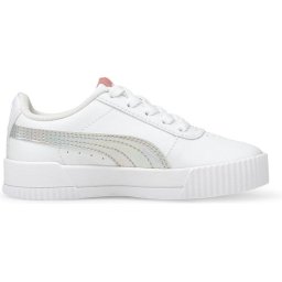 PUMA Carina Rainbow PS - maat 27.5 - Meisjes Sneakers - Puma White-Puma Silver