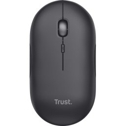 Trust Puck - Muis - Ultra dun - Oplaadbaar - Draadloos – Zwart