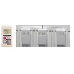 Waterverdamper Luchtbevochtiger kunststof incl. haakje kleur wit set 3 stuks