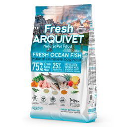 2.5kg Arquivet Fresh Oceaanvis droogvoer voor honden
