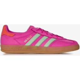 ADIDAS ORIGINALS Schoenen adidas Gazelle Indoor Nubuck Paars/groen Dames 36